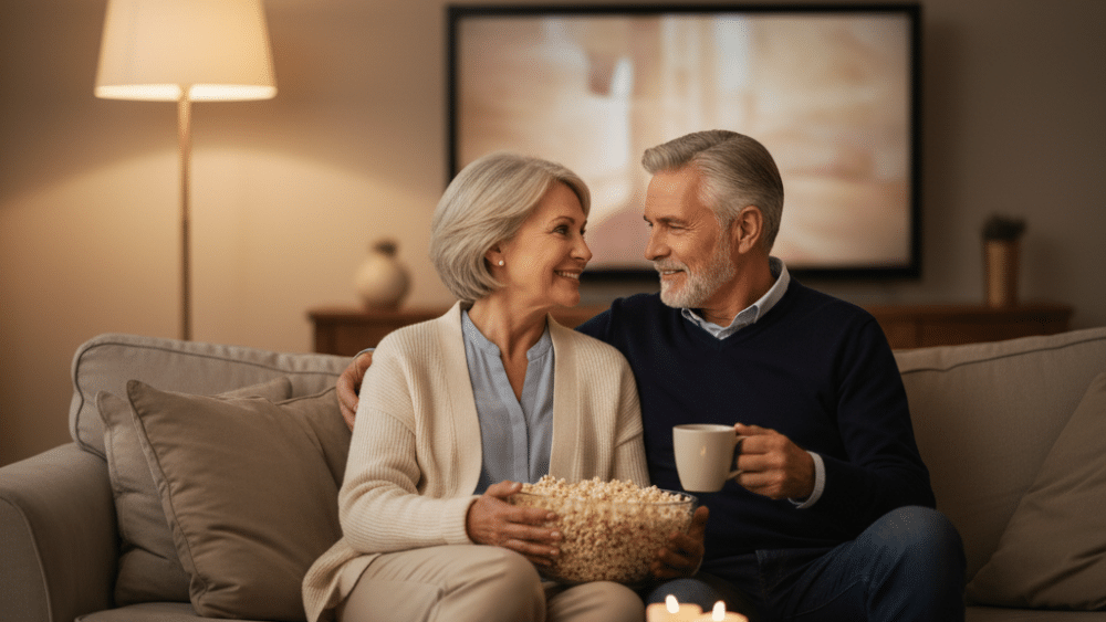 Romantische Filme für entspannte Stunden